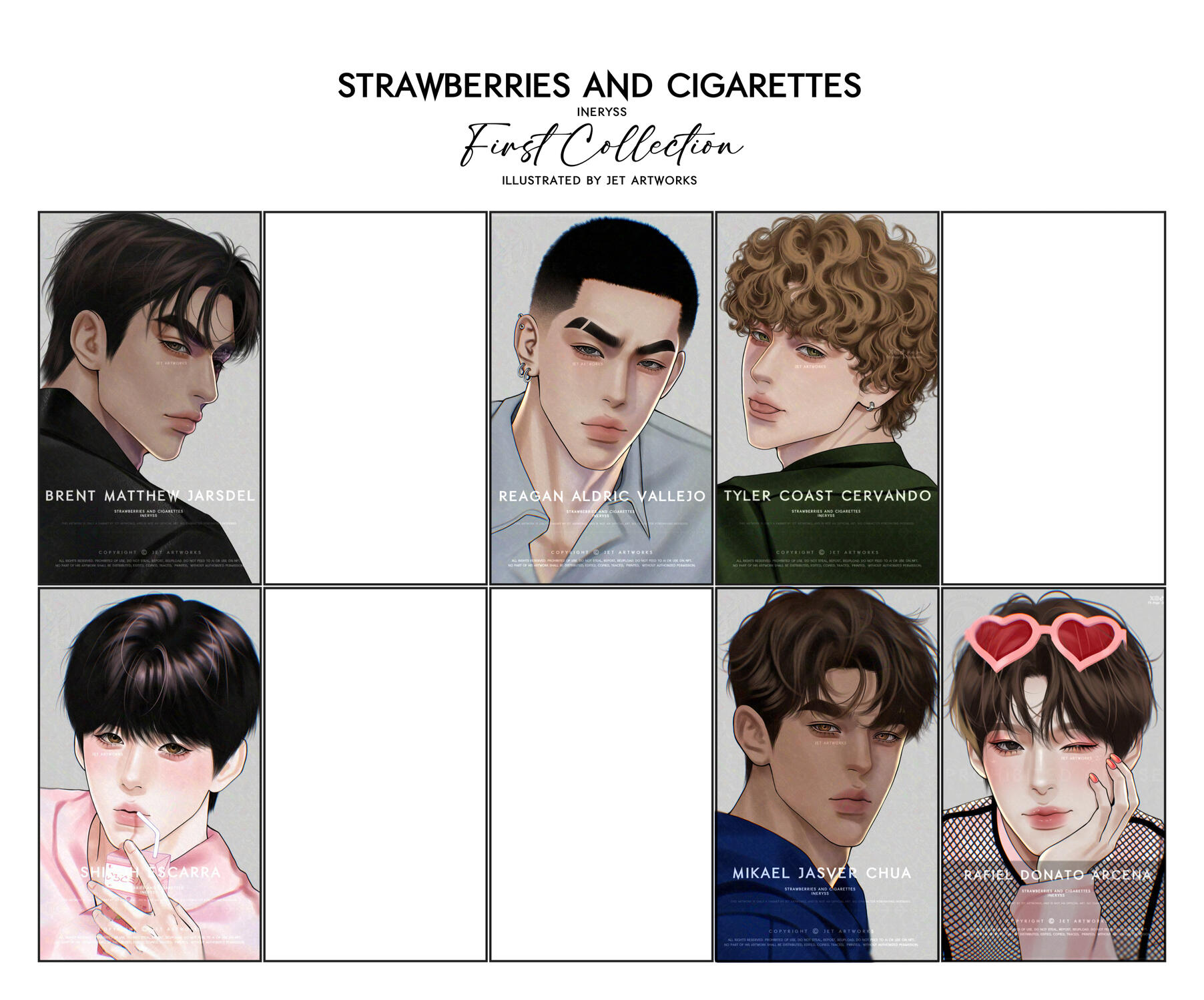 SAC Main Characters (1st Collection)